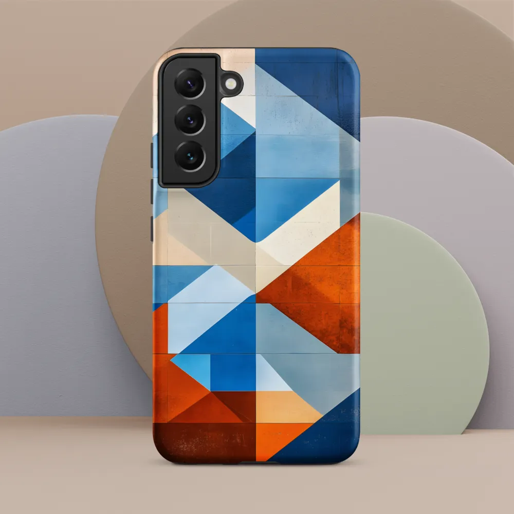 Geometric Harmony: A Vibrant Landscape