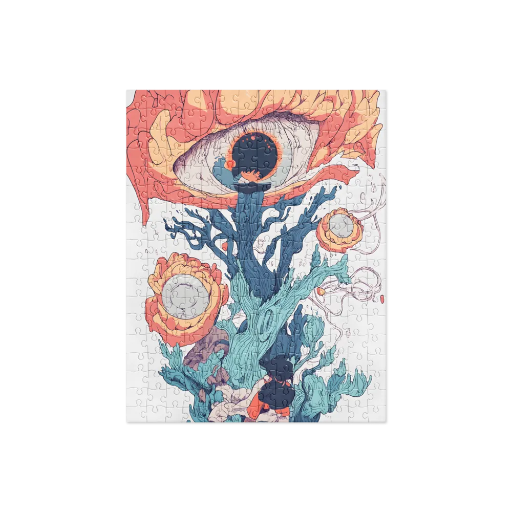 The Watchful Bloom | Jigsaw Puzzle | 252 pieces