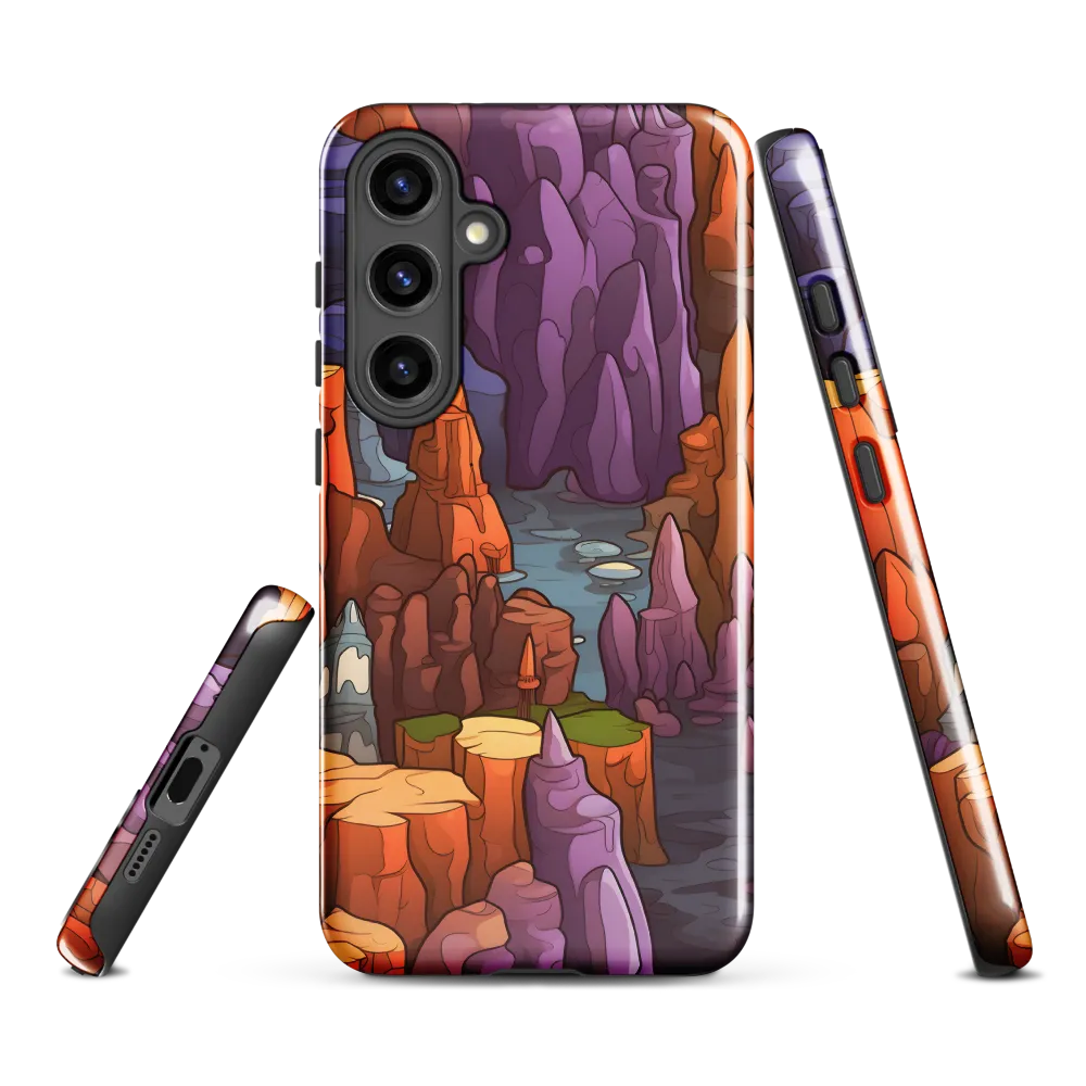 Vibrant Rockscape: A Digital Odyssey