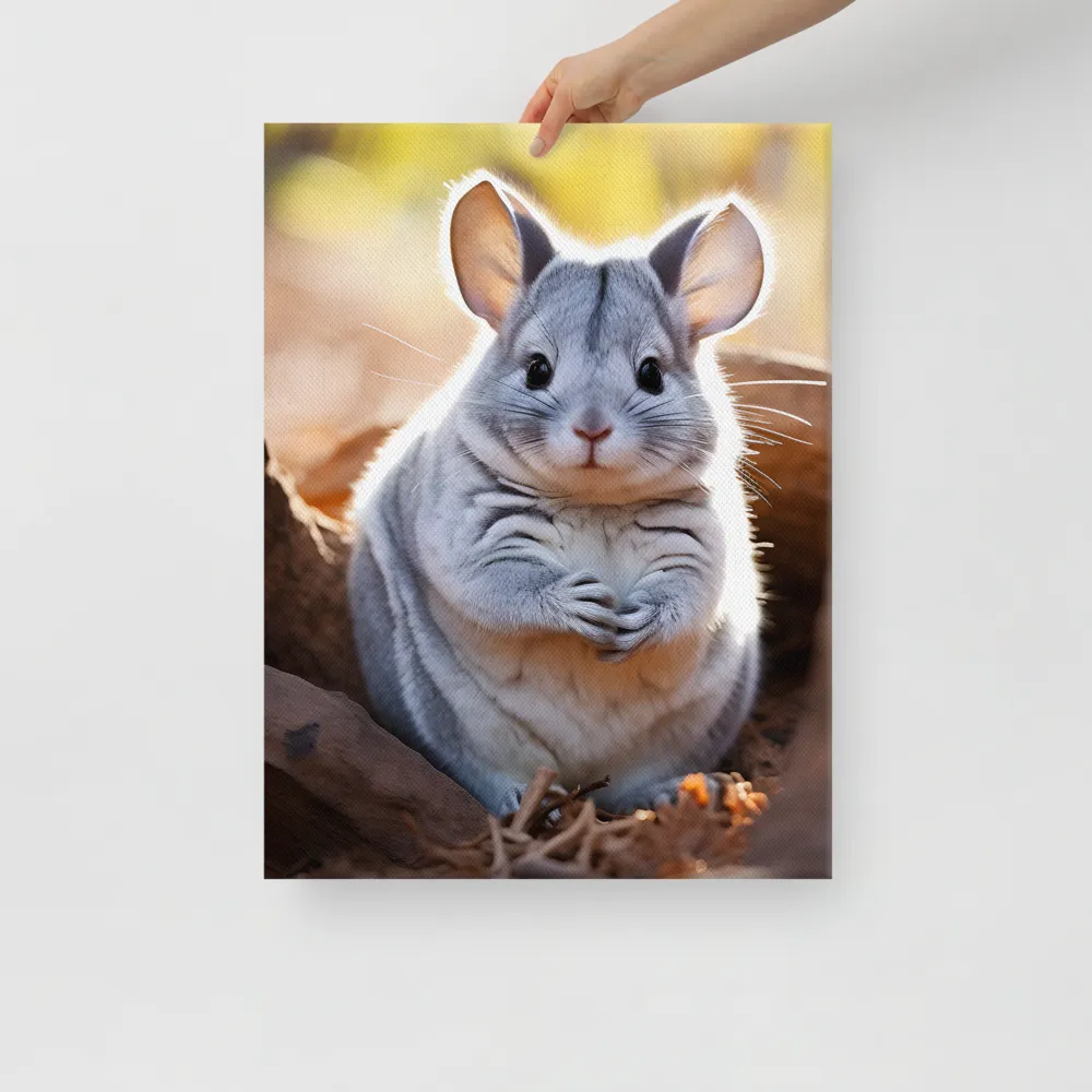 Gentle Whispers of Nature: The Chinchilla