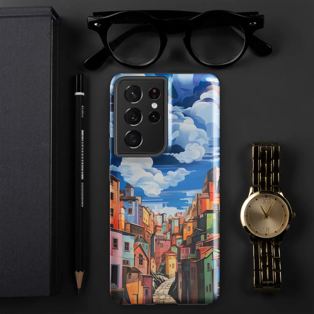 Whimsical Heights: A Vibrant Cityscape