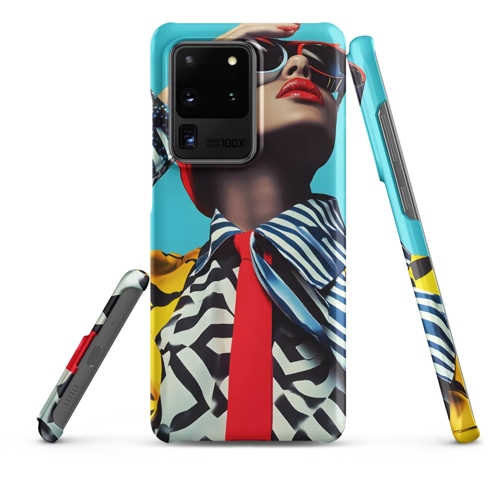 Chic Confidence in Bold Patterns