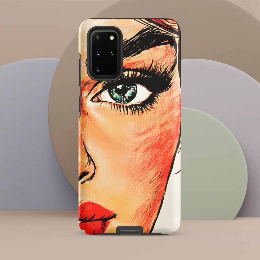 Gaze of Elegance | Phone Case |  S20 Plus | Tough Case | Matte