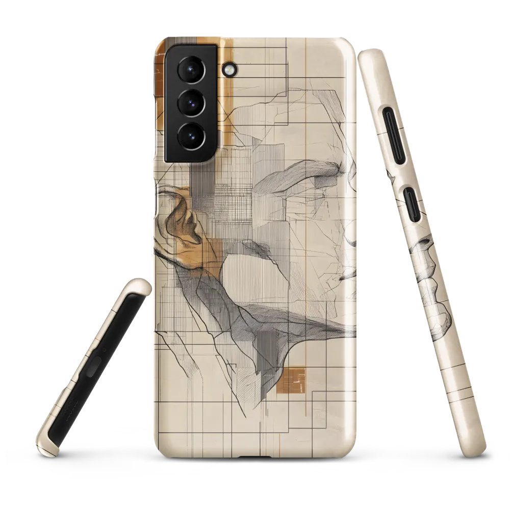 Geometric Reverie | Phone Case |  S21 Plus | Snap Case | Glossy