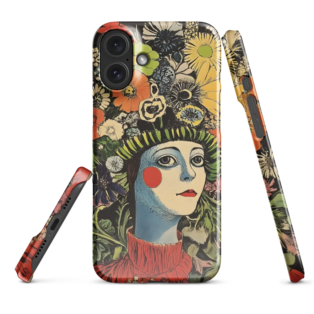 Floral Whimsy: A Portrait of Nature's Embrace