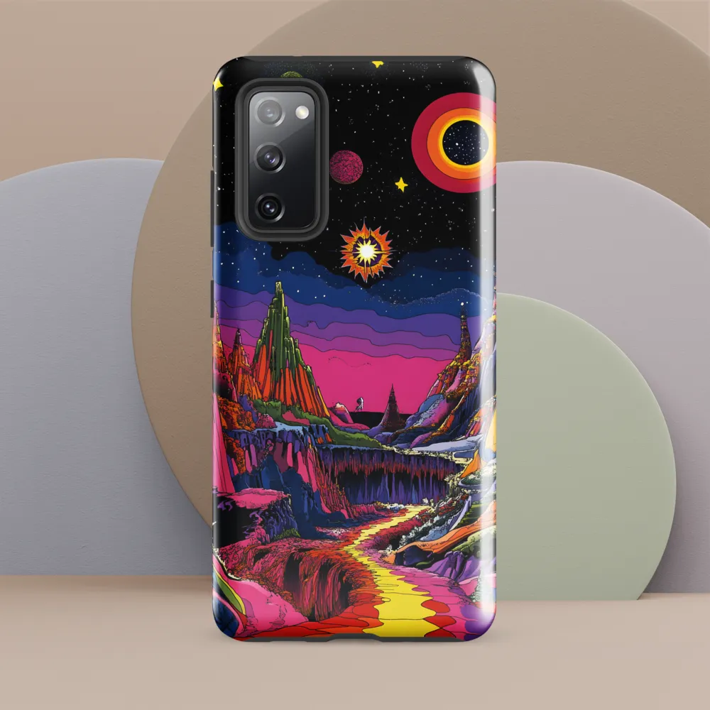 Galactic Wonders: A Journey Through an Alien Landscape