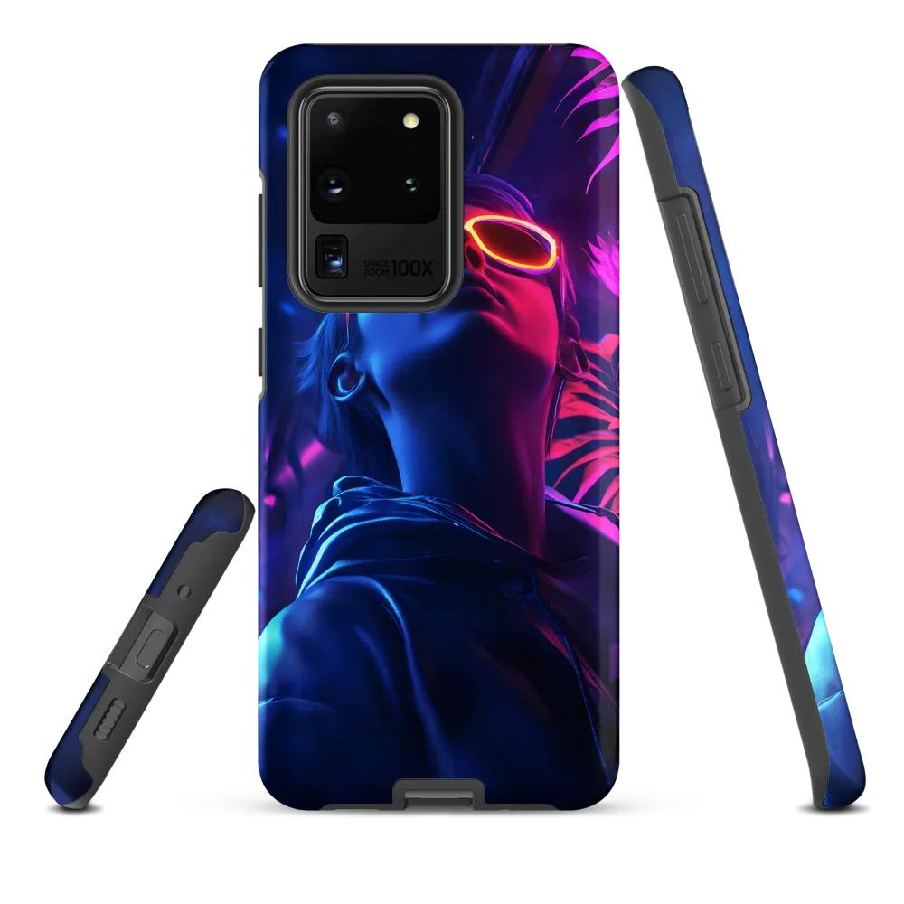 Neon Dreams: A Cyberpunk Portrait