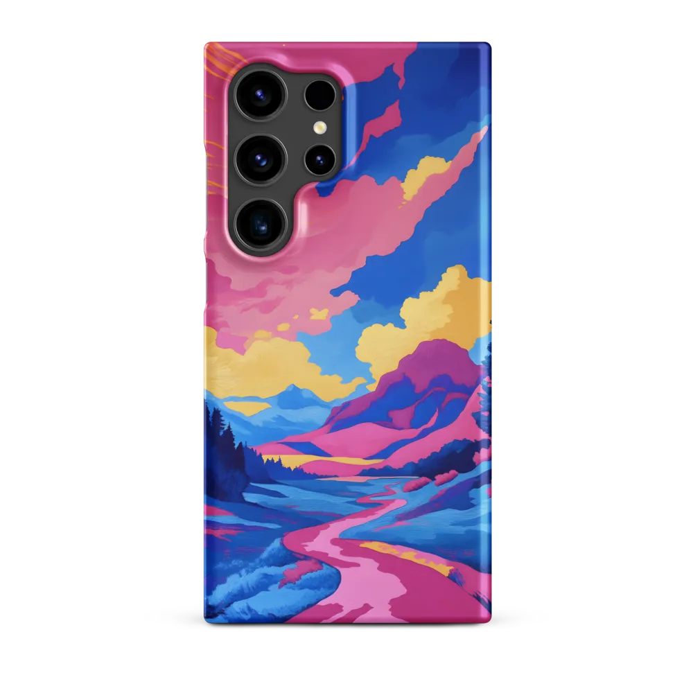 Dreamscape: The Serene River | Phone Case |  S24 Ultra | Snap Case | Matte