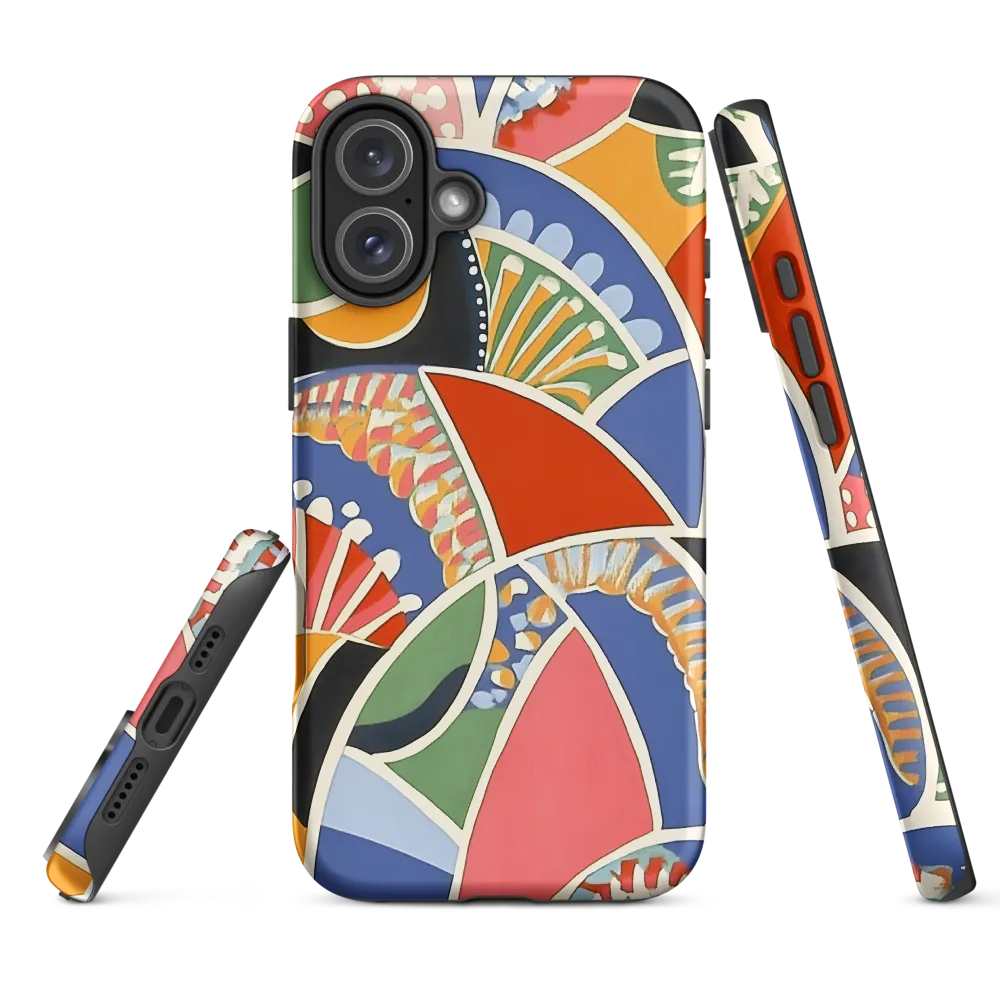 Kaleidoscope of Colors | Phone Case |  16 Plus | Tough Case | Matte