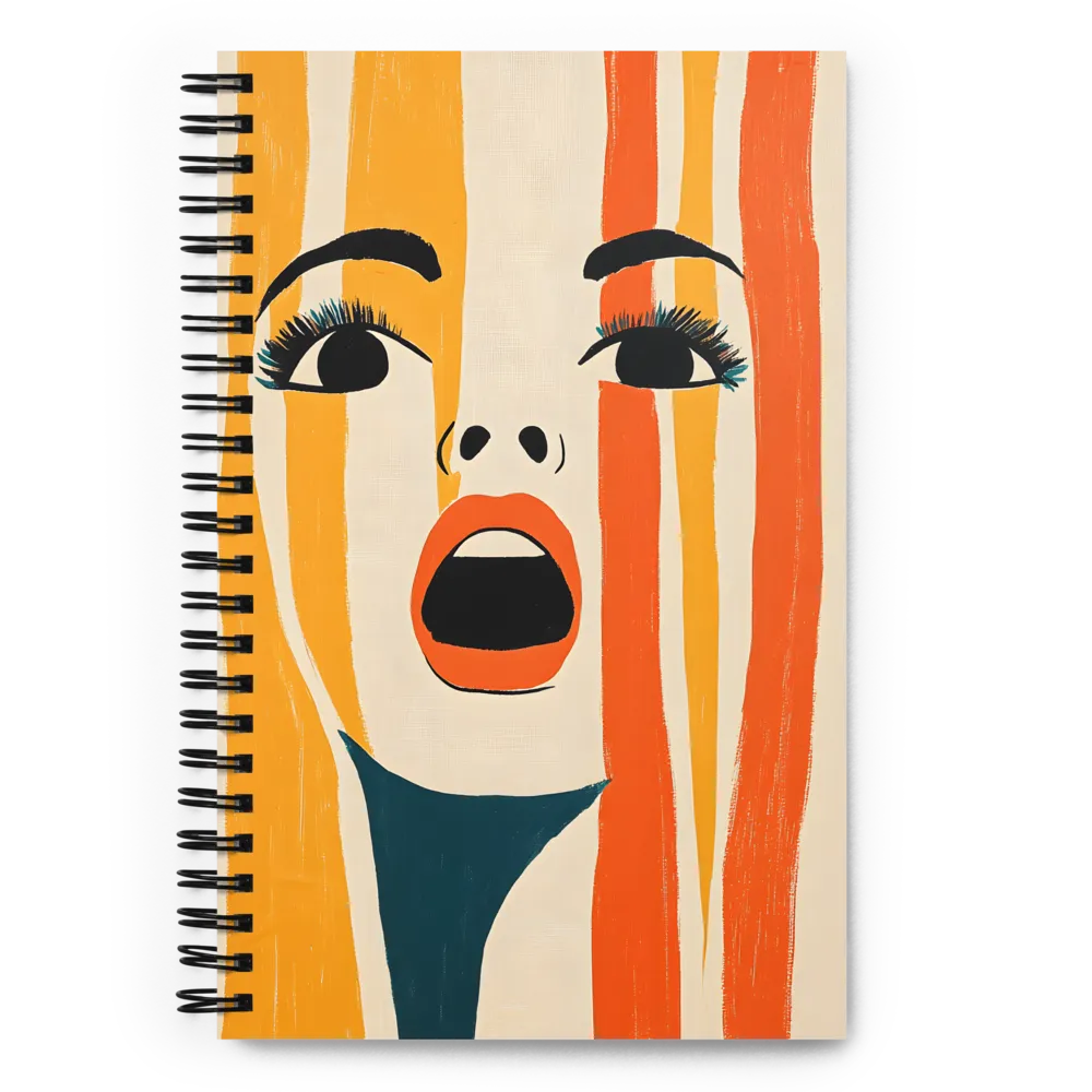 Vivid Expression | Spiral Notebook