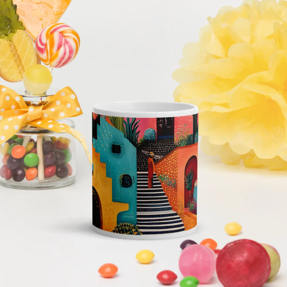 Colorful Architectural Harmony | Mugs | Multiple Sizes & Colors