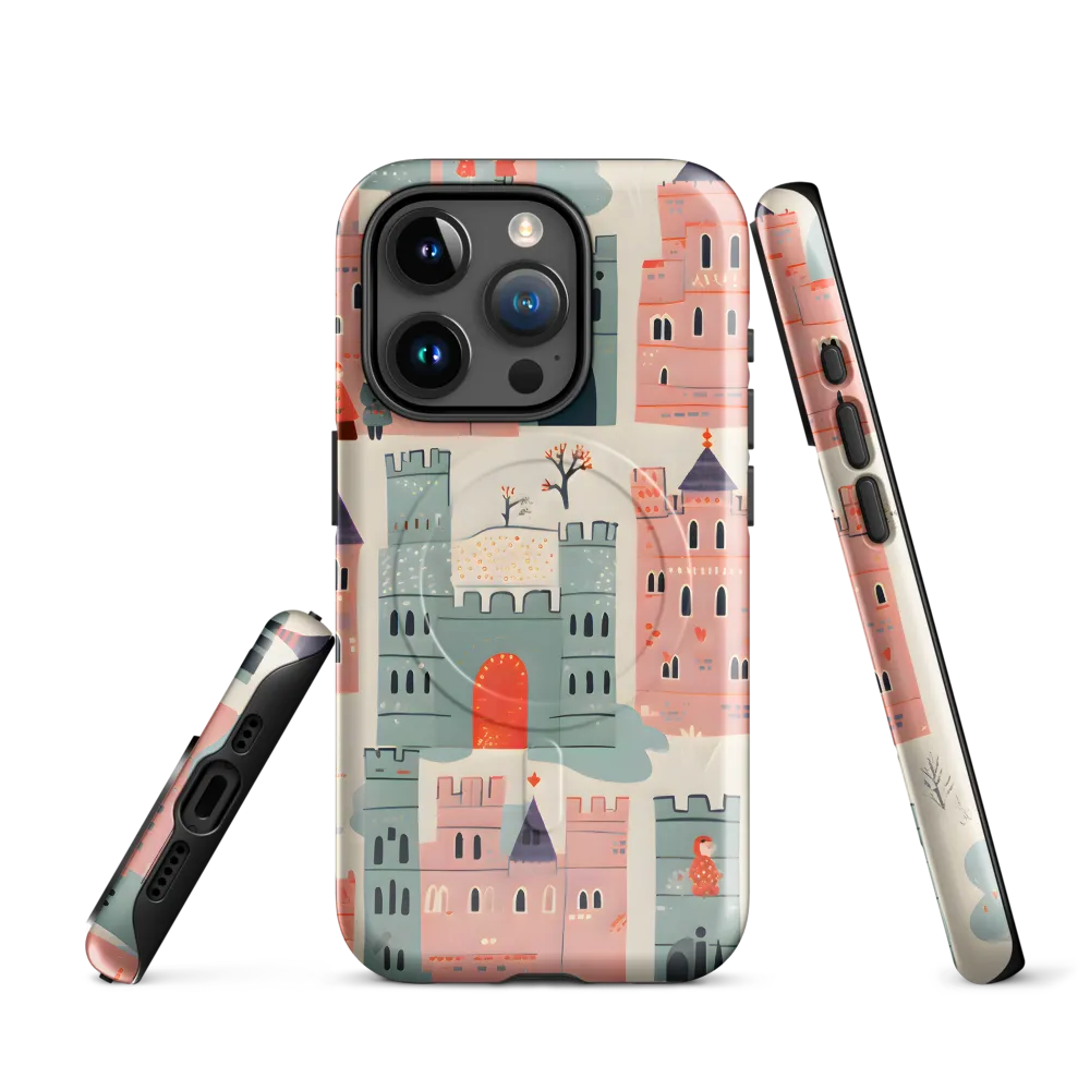 Enchanted Castles and Characters | Phone Case |  15 Pro | MagSafe® Tough Case | Glossy