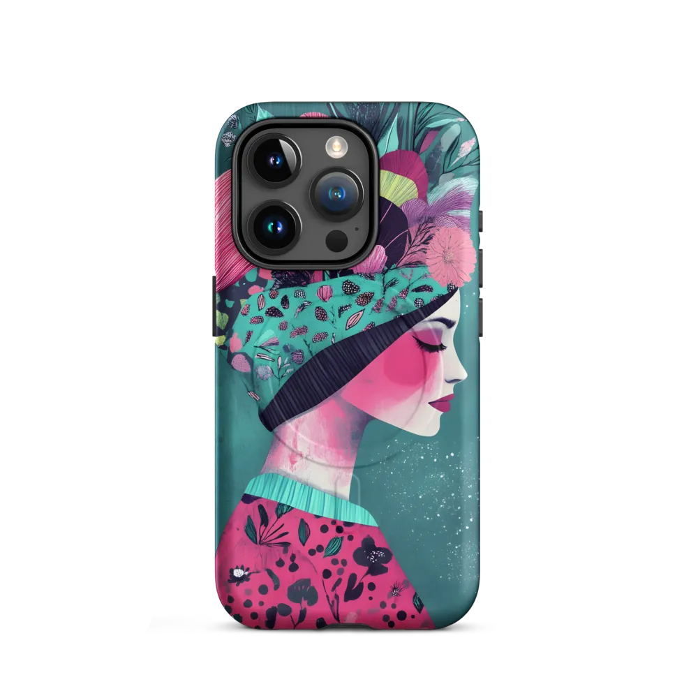 Whimsical Floral Portrait