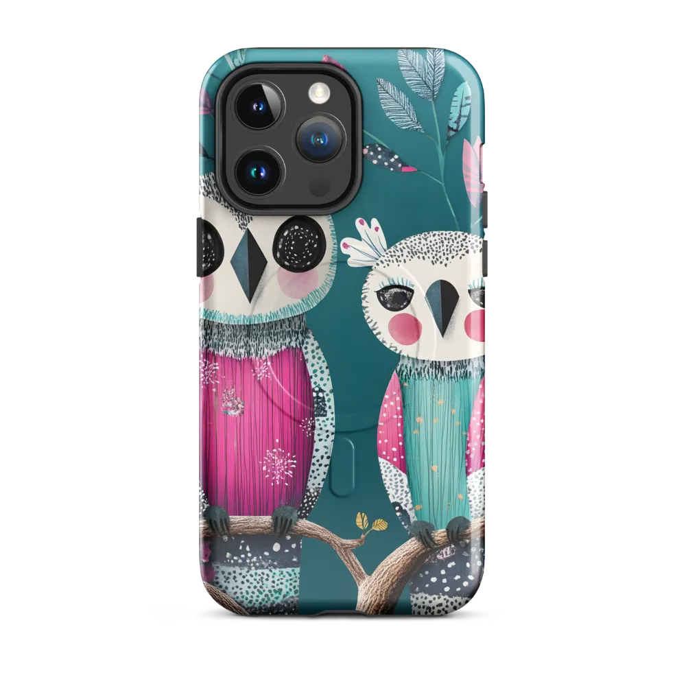 Whimsical Duo: A Celebration of Nature and Color