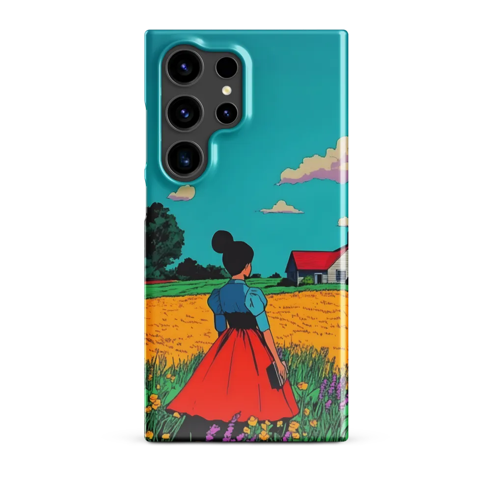 Whispers of a Sunlit Meadow | Phone Case |  S24 Ultra | Snap Case | Glossy