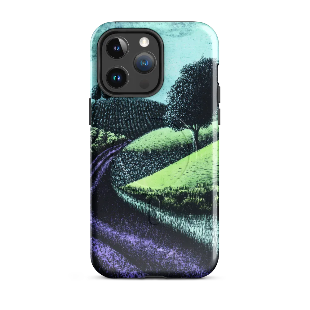 Winding Serenity: A Modern Landscape