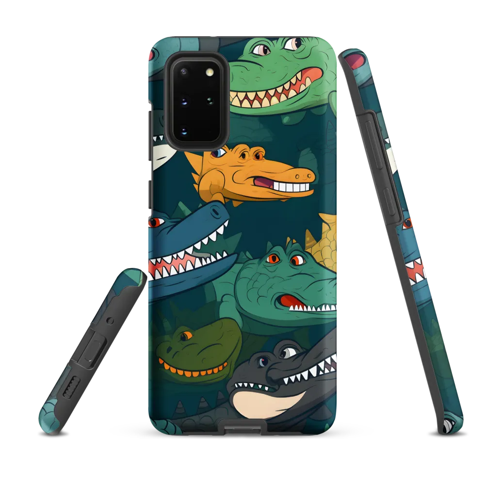 Cheerful Crocodilian Parade
