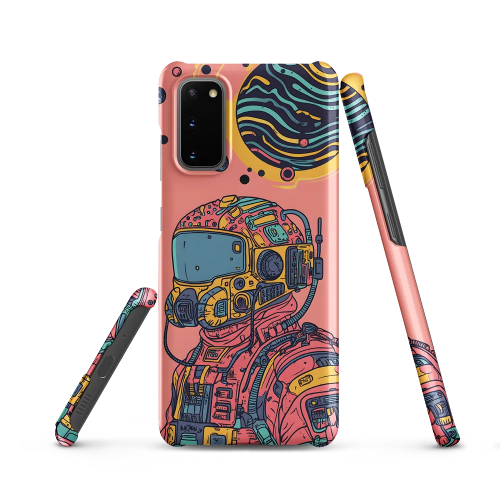 Exploration Beyond: A Digital Astronaut | Phone Case |  S20 | Snap Case | Matte