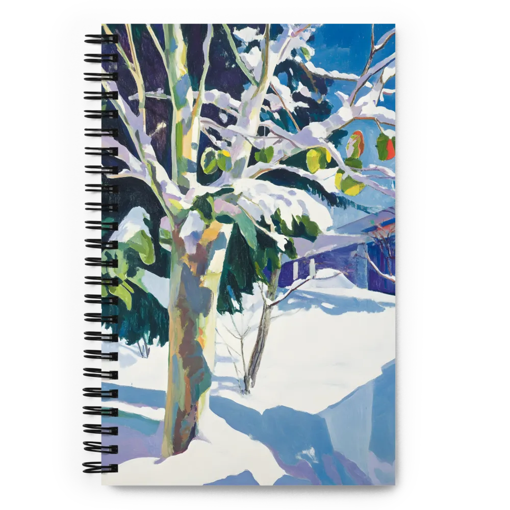 Winter's Embrace | Spiral Notebook