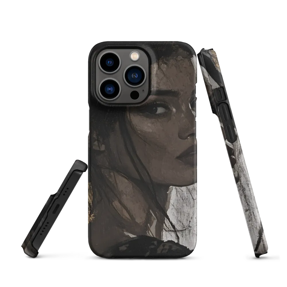 Mysterious Gaze | Phone Case |  13 Pro | Snap Case | Matte