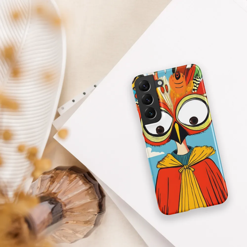 A Whimsical Encounter: The Owl-Human Fusion