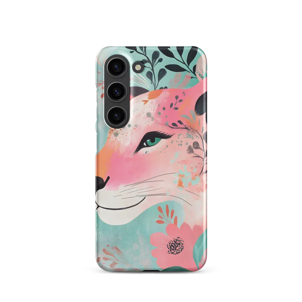 Whimsical Majesty: A Floral Lion