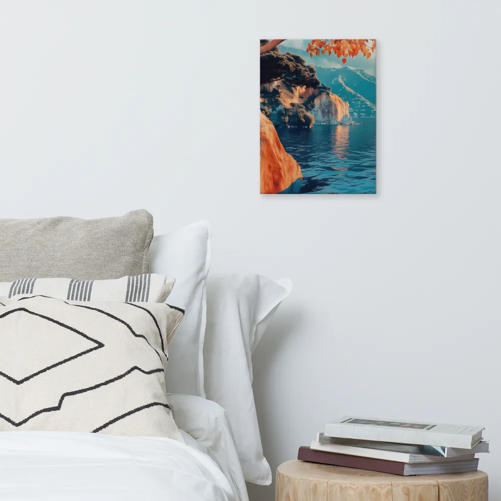 Elysian Waterscape | Canvas | 12″×16″