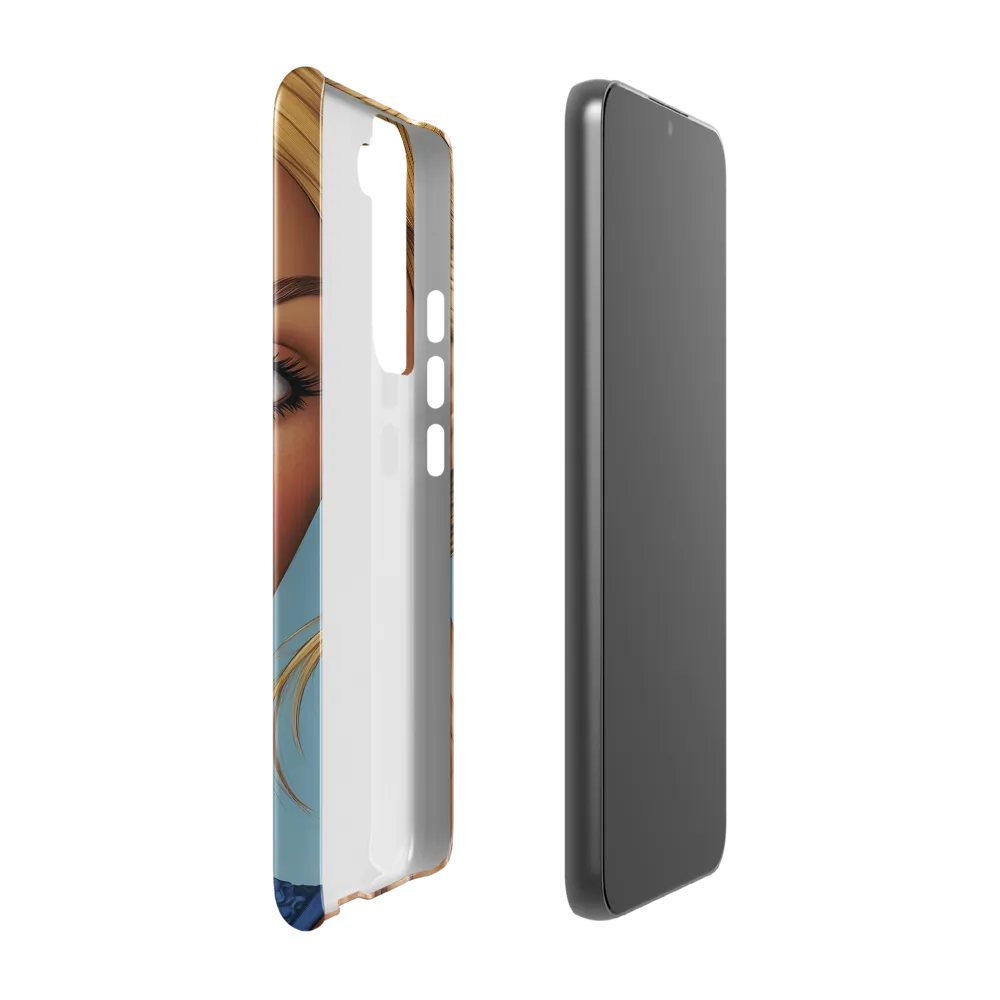 Serenity in Blue | Phone Case |  S22 Plus | Snap Case | Glossy