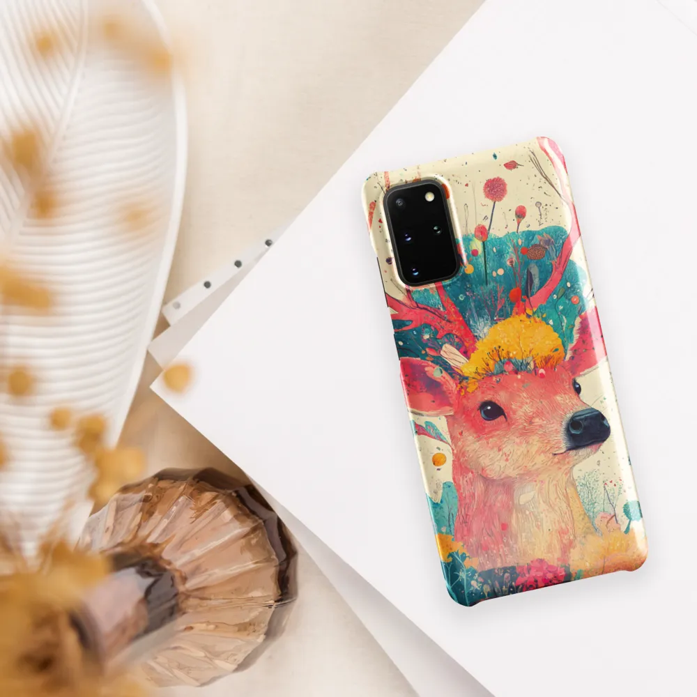 Whimsical Harmony: A Deer in Bloom