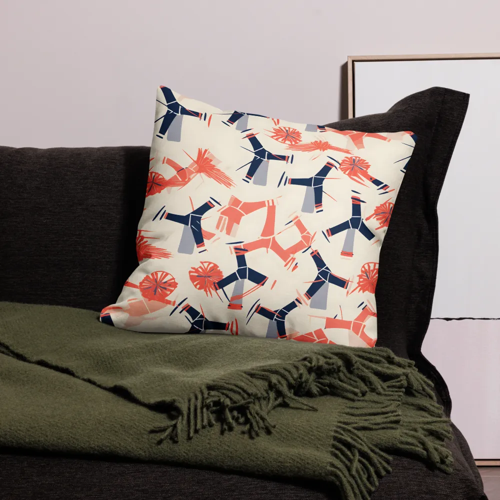 Whimsical Patterns of Nature and Femininity | Pillow & Pillow Case | Multiple Sizes