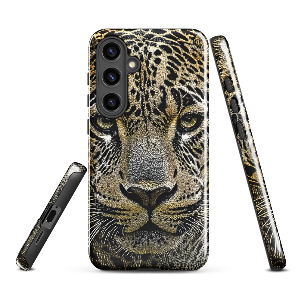 The Majestic Gaze: Portrait of a Leopard