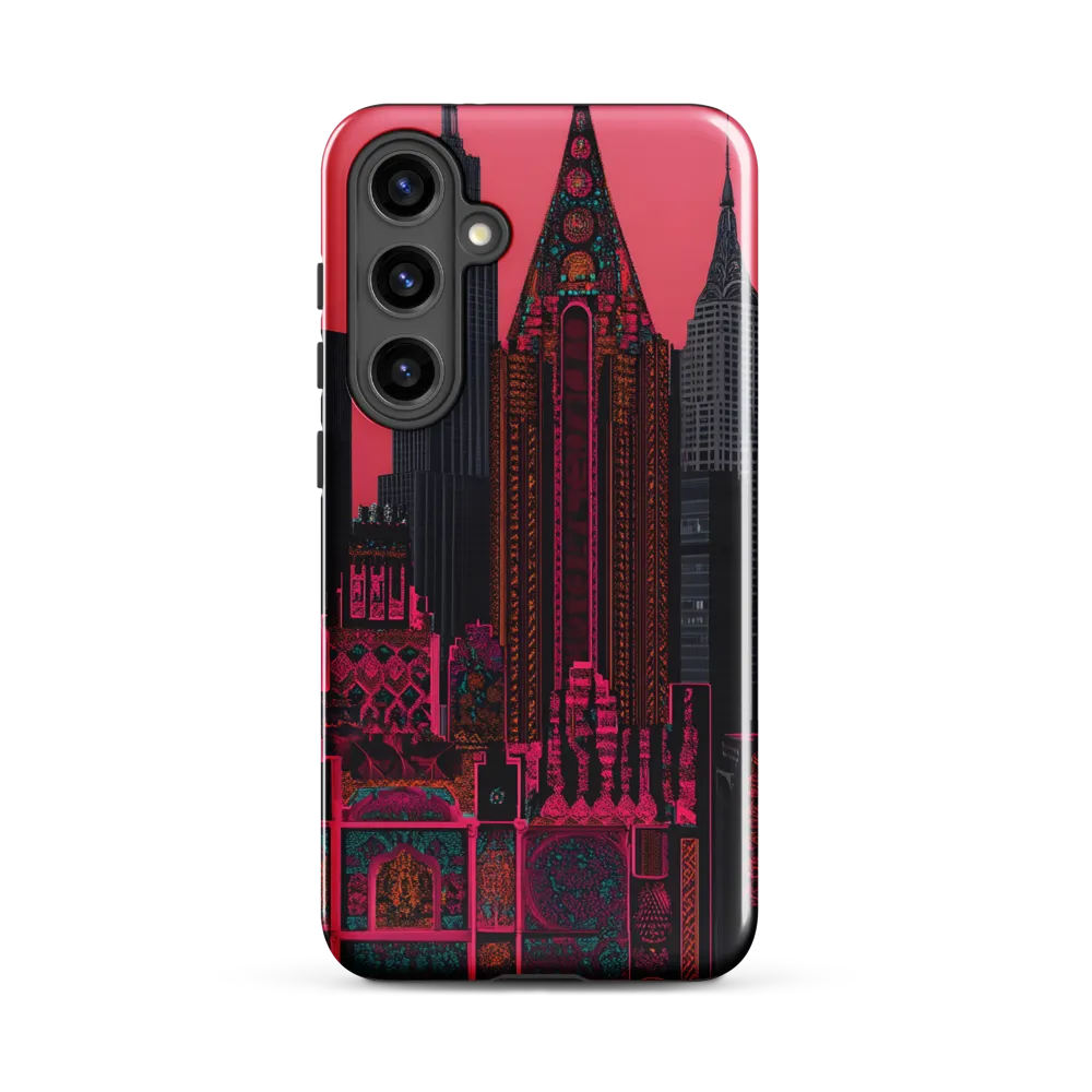 Urban Vibrance: A Digital Exploration of Skyscrapers