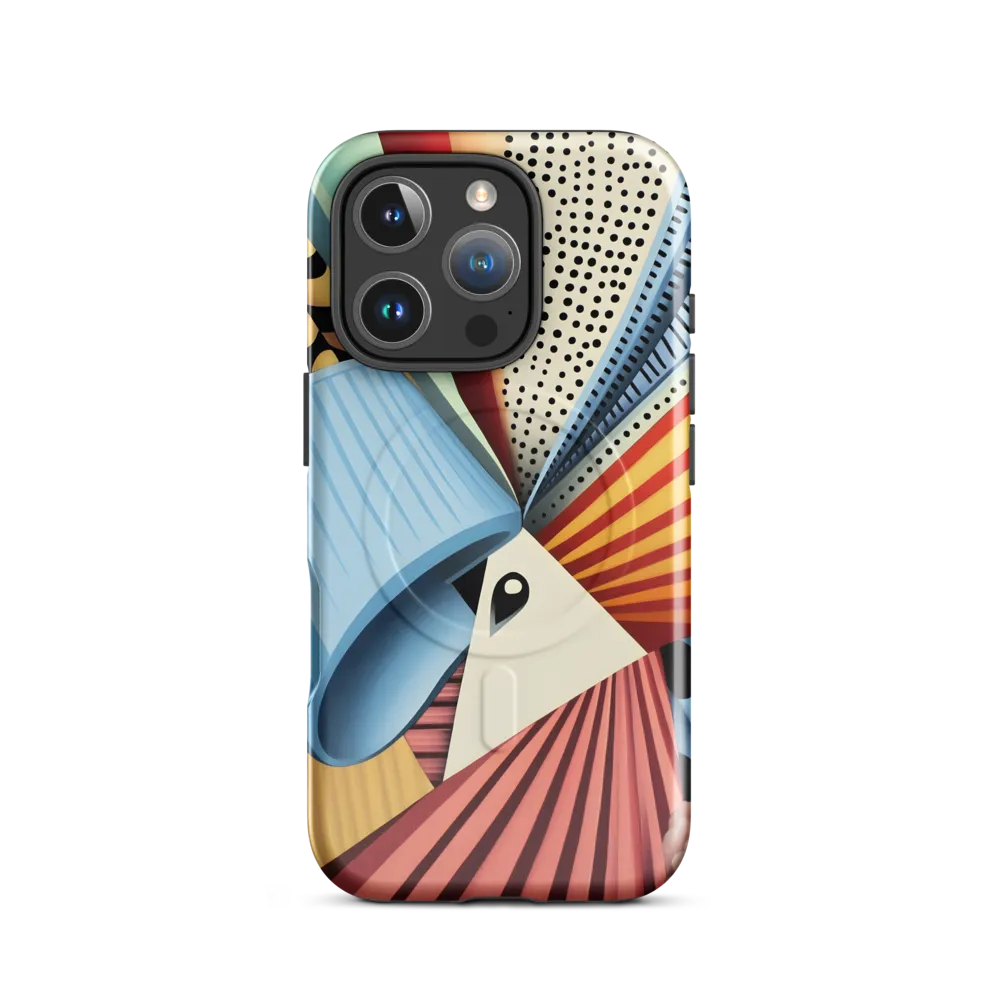 Symphony of Shapes | Phone Case |  16 Pro | MagSafe® Tough Case | Glossy