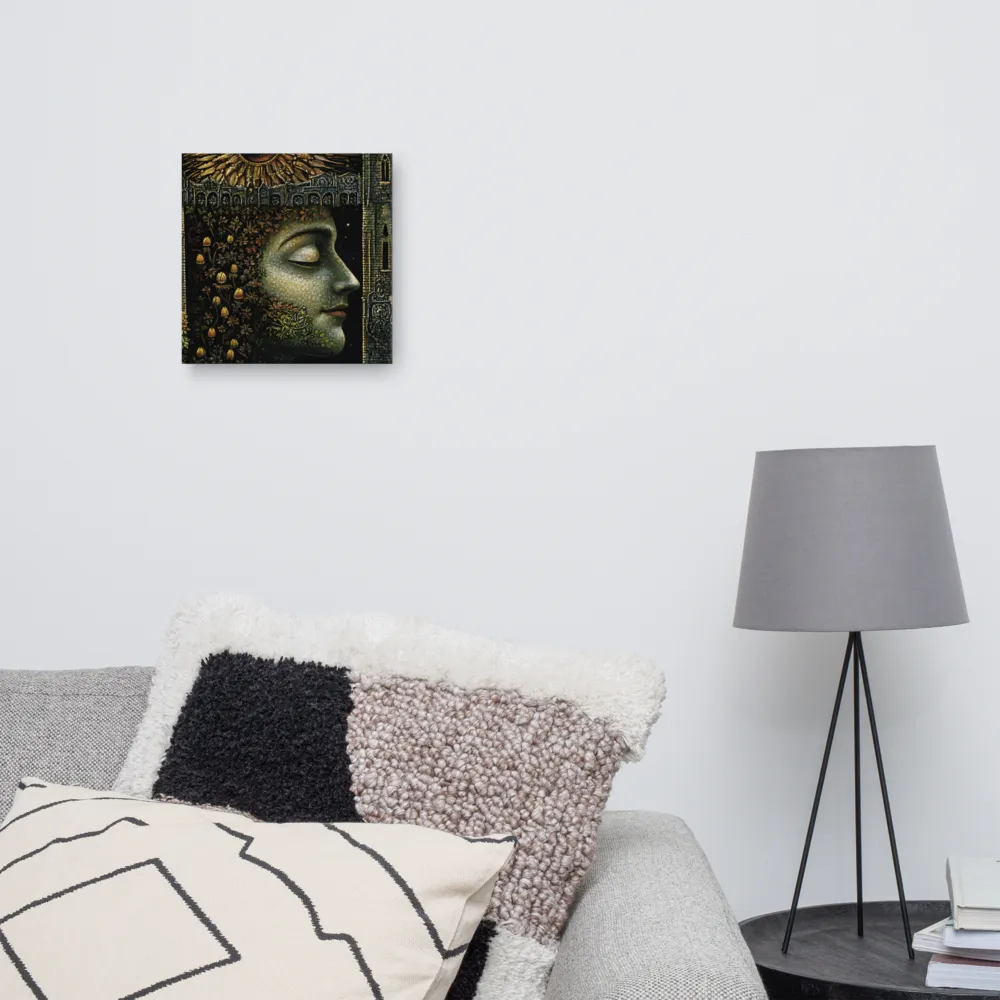 Nature’s Embrace: The Infinite Connection | Canvas | 12″×12″