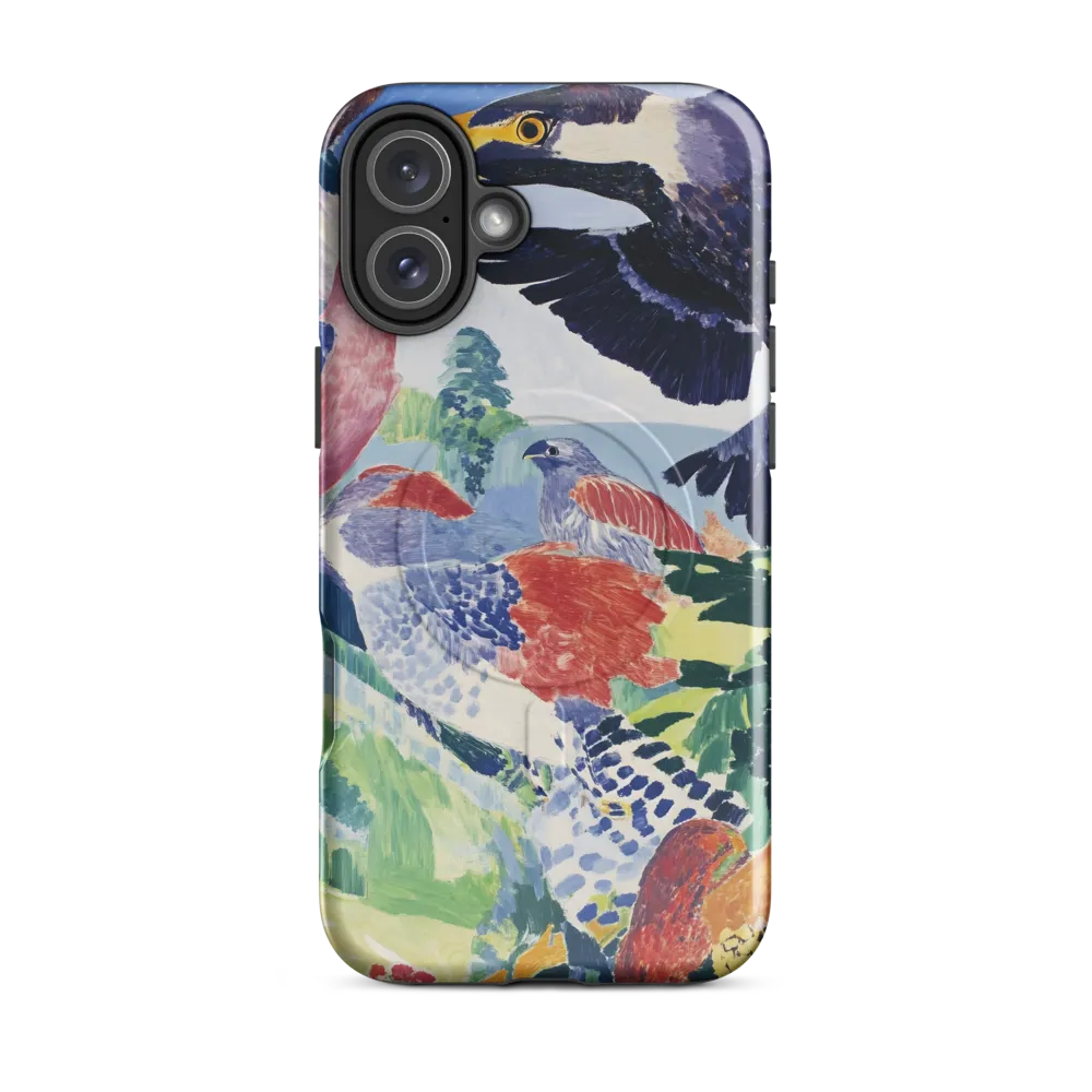 Symphony of Birds | Phone Case |  16 Plus | MagSafe® Tough Case | Glossy