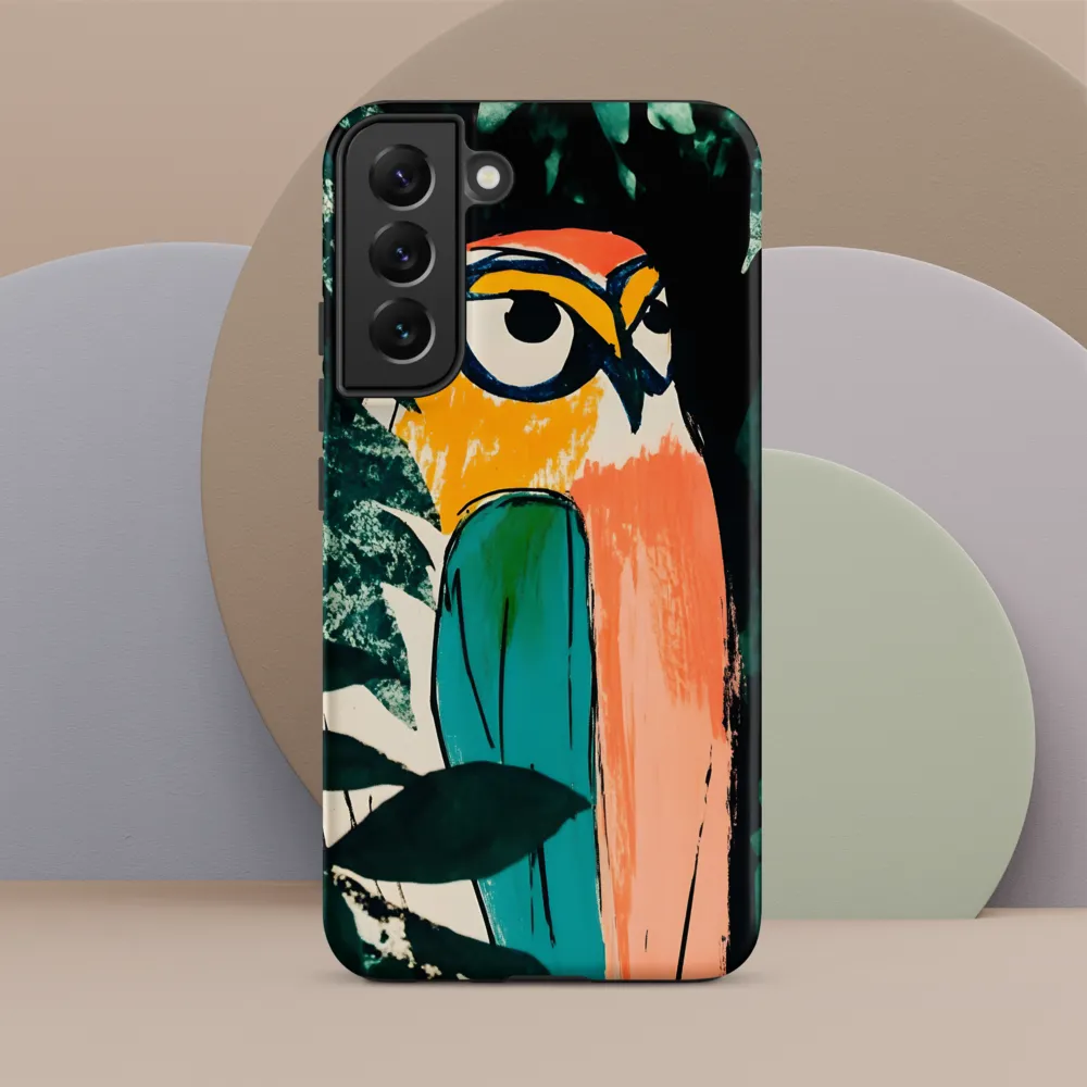 Camouflaged Majesty: The Abstract Owl
