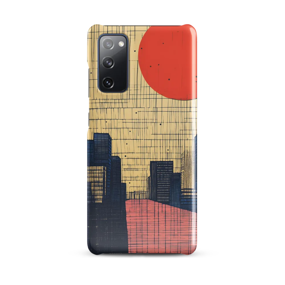 Urban Echoes: A Minimalist Cityscape