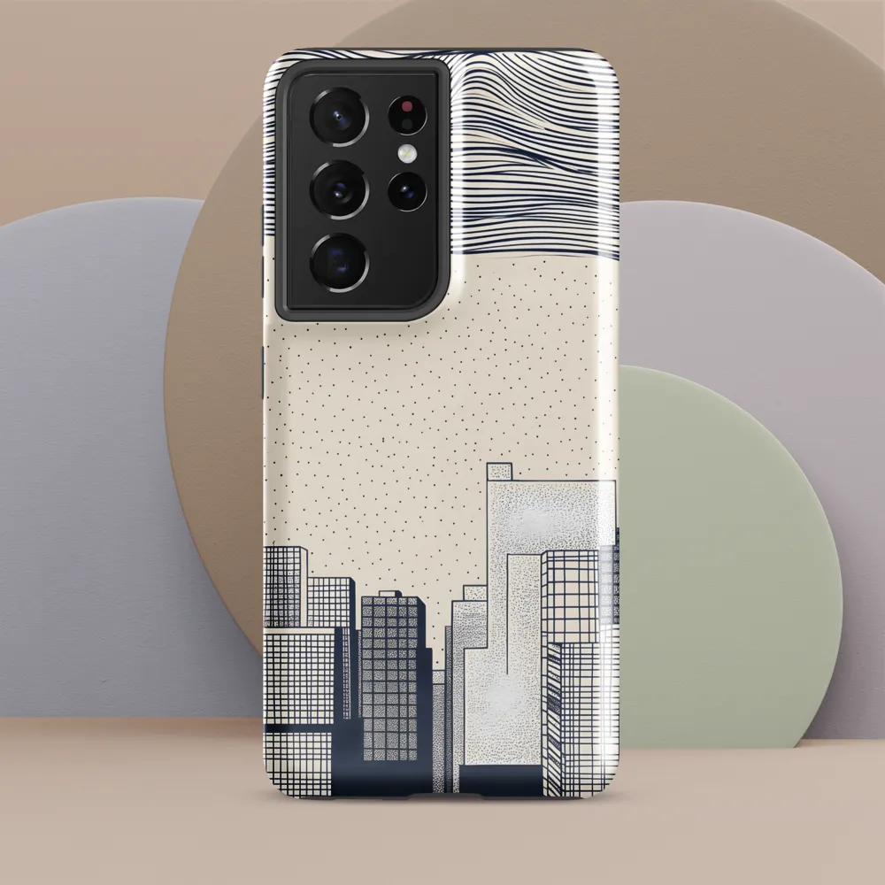 Urban Patterns: A Minimalist Skyline