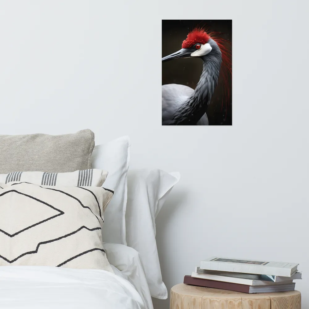 Ember-Crested Elegance | Poster | 12″×18″