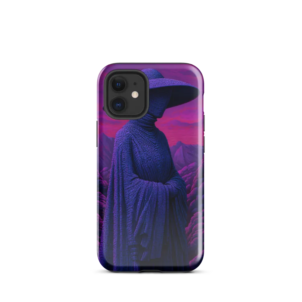 The Enigma of the Cloaked Figure | Phone Case |  12 mini | Tough Case | Glossy