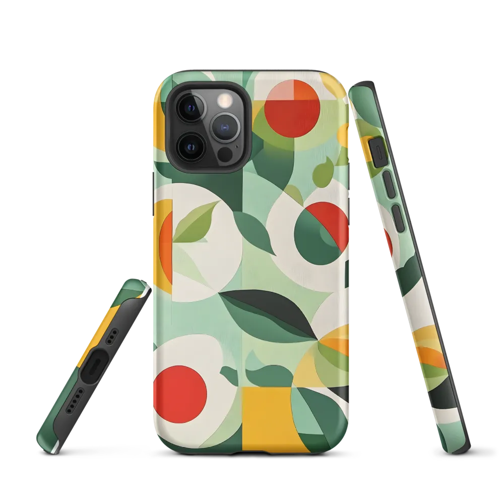 Harmony in Shapes: A Playful Abstract Design