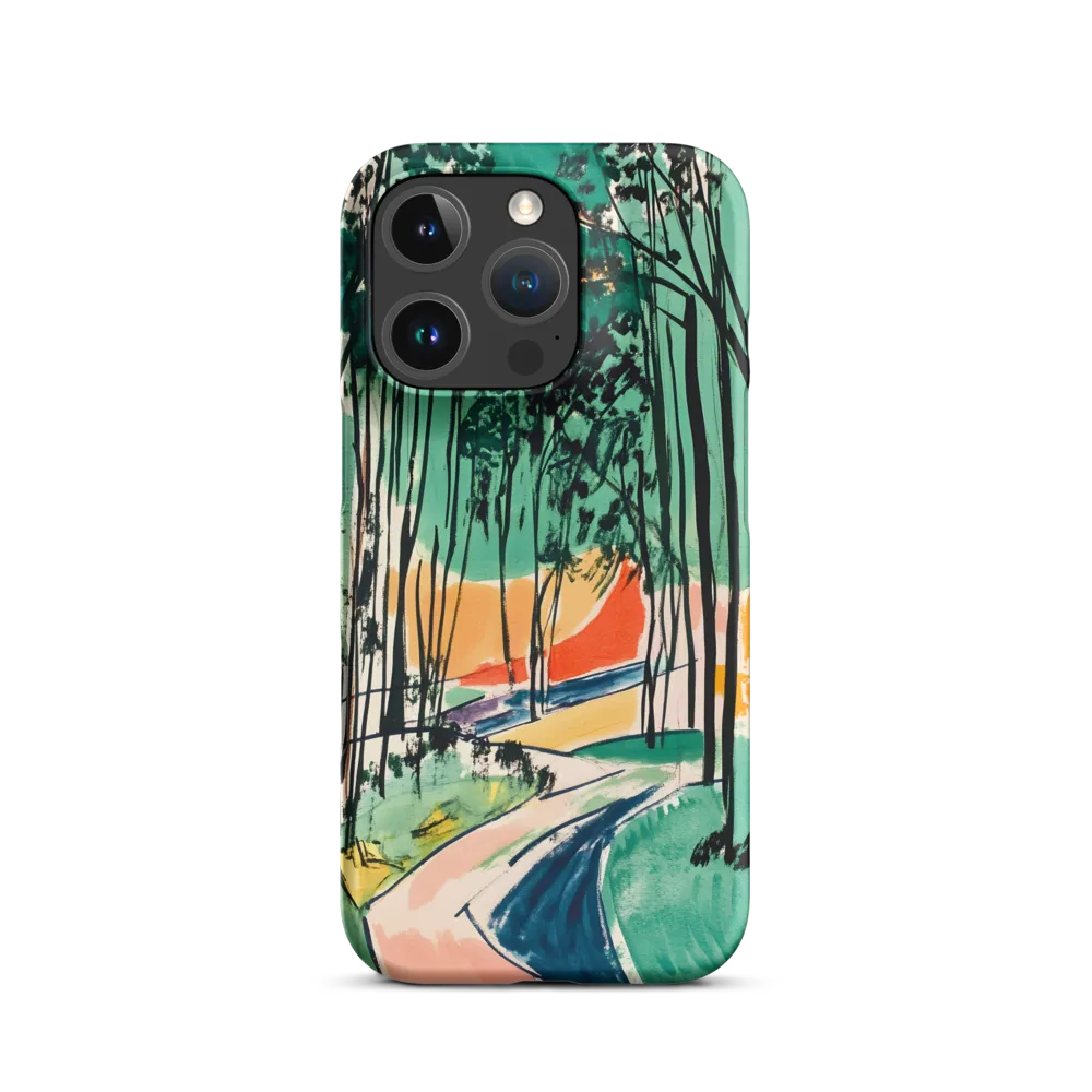 Winding Path Through the Forest | Phone Case |  16 Pro | Snap Case | Matte