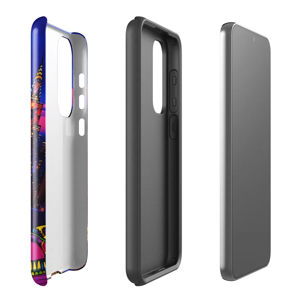 Neon Twilight: A City in Vibrance
