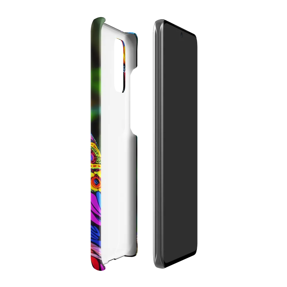 Vibrant Psychedelic Parrot