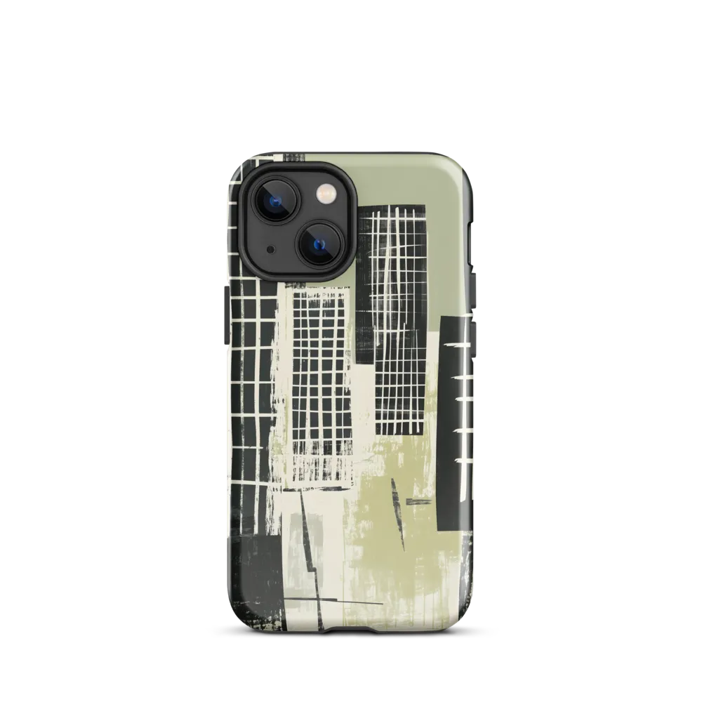 Urban Echoes | Phone Case |  13 mini | Tough Case | Glossy