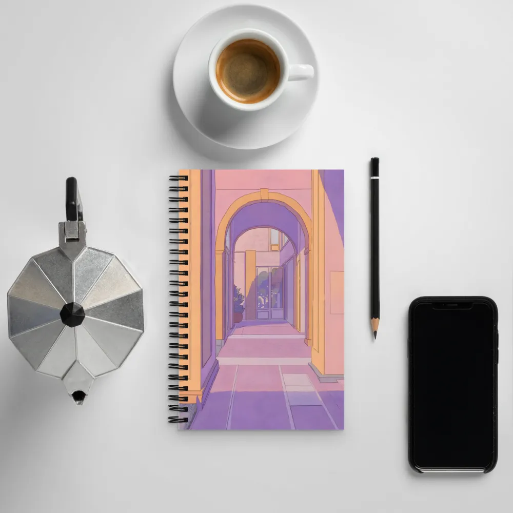 Serenity in Architecture | Spiral Notebook