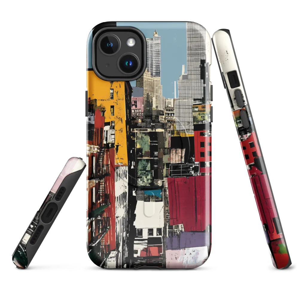 Urban Collage: A Vivid Cityscape
