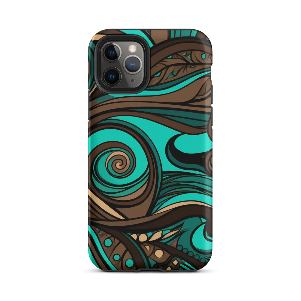 Fluctuating Currents | Phone Case |  11 Pro | Tough Case | Matte