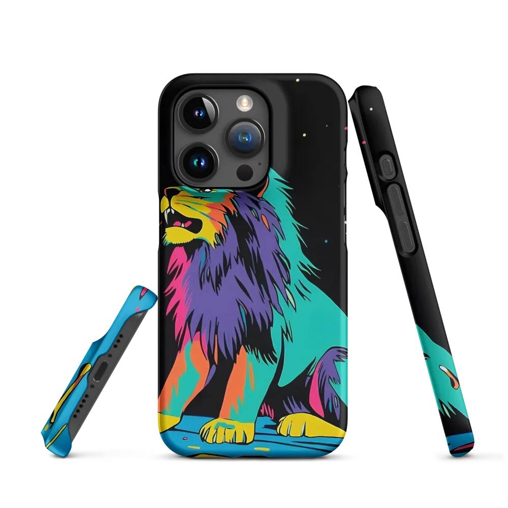 Roaring Colors: The Neon Lion