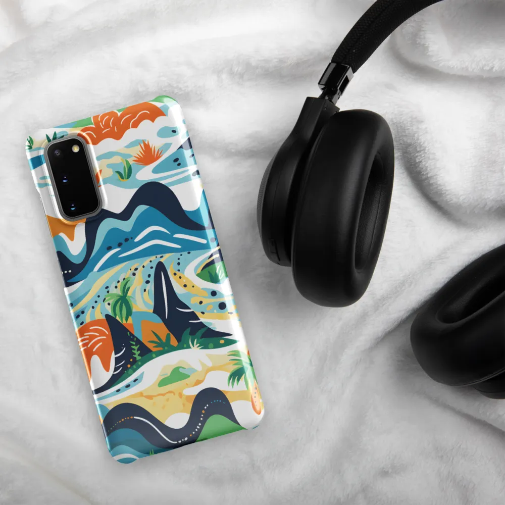 Abstract Tropical Landscape